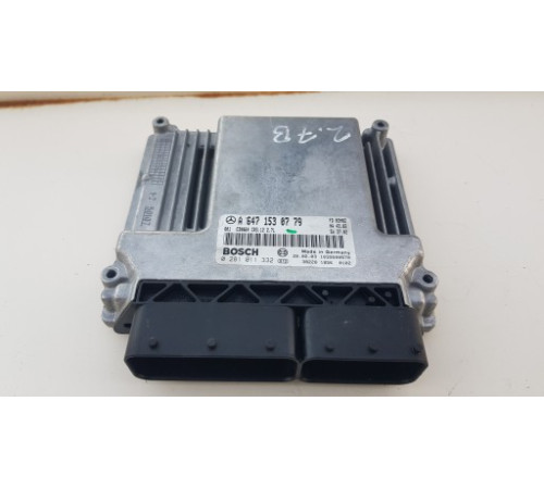 Мерседес W211 компьютер 0281011332 A6471530779