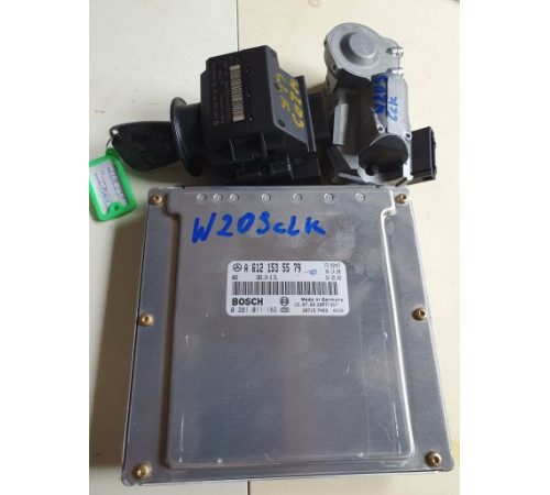 Компьютер комплект MERCEDES CLK W209 A6121535579