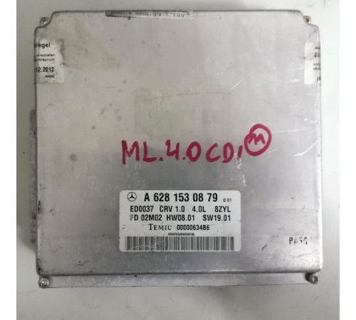 MERCEDES ML W163 4.0 компьютер двигателя A6281530879