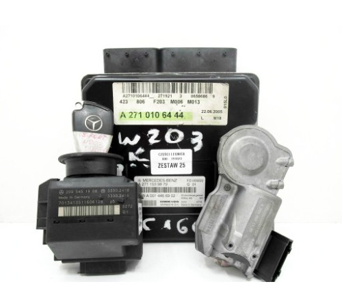 MERCEDES W203 1.8 комплект компьютера A2710106444