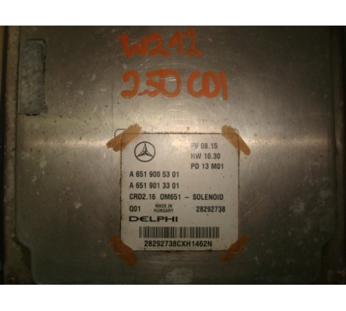 Компьютер стартовый комплект MERCEDES W212 2.2 CDI