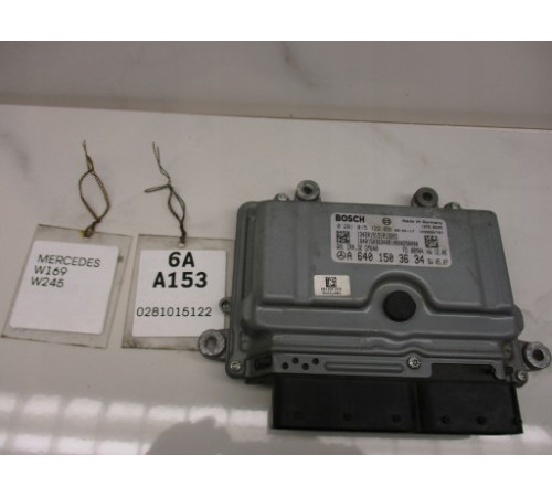 MERCEDES W169 W245 компьютер двигателя 0281015122