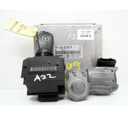 MERCEDES W209 2.7 CDI комплект компьютера A6121536879