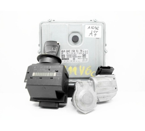 MERCEDES W211 3.0 CDI комплект компьютера A6421505179