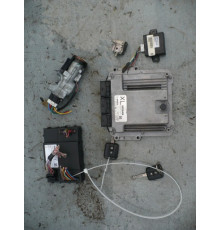 QASHQAI КОМПЬЮТЕР 23710JD78E 0281014859 КОМПЛЕКТ 2.0