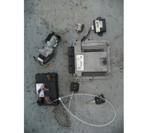 QASHQAI КОМПЬЮТЕР 23710JD78E 0281014859 КОМПЛЕКТ 2.0