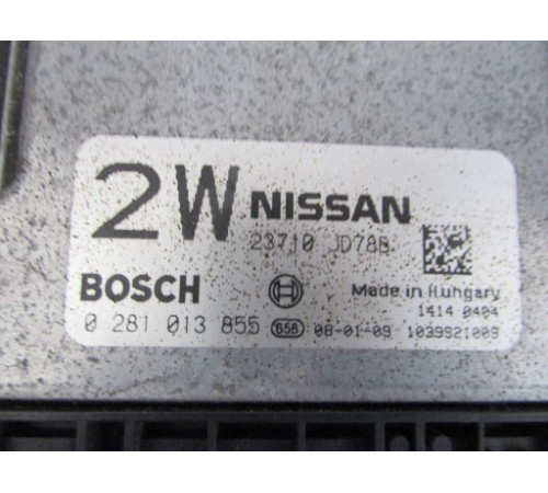 КОМПЬЮТЕР ДРАЙВЕР 0281013855 2.0 DCI QASHQAI 08R