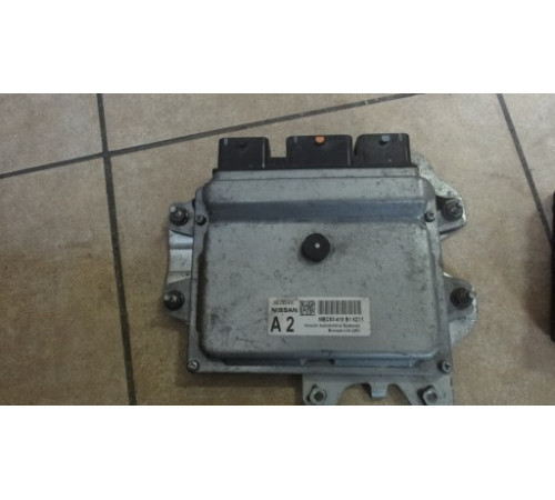 NISSAN QASHQAI J10 компьютер двигателя MEC93-410