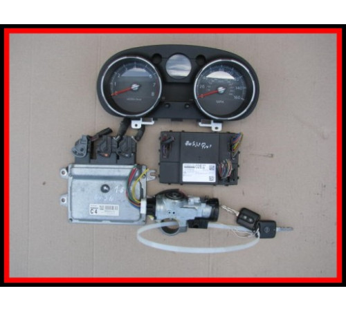 QASHQAI 1.6 06-компьютер IMMO комплект MEC 93620 C4