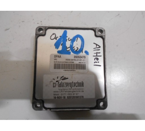 Компьютер Opel Astra Meriva Zafira 1.6 09353479