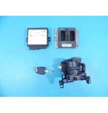 КОМПЬЮТЕР КОМПЛЕКТ OPEL ASTRA II G 90569370 1.8 16V