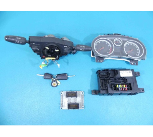 КОМПЬЮТЕР КОМПЛЕКТ OPEL CORSA D 0261208941 1.4 16V