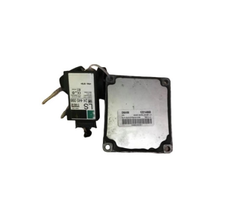 КОМПЬЮТЕР ДВИГАТЕЛЯ OPEL 12214860 DNHM КОМПЛЕКТ