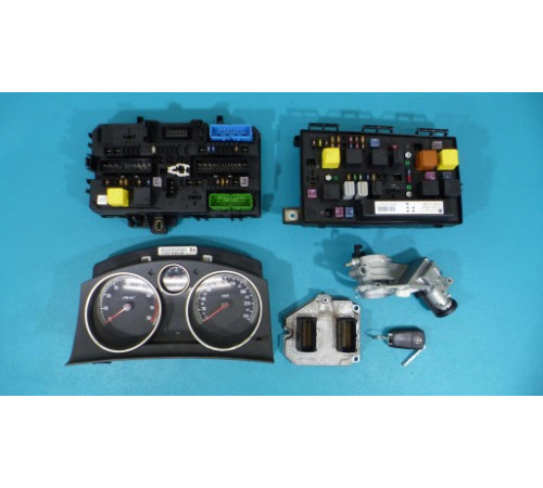 КОМПЬЮТЕР КОМПЛЕКТ 5WK9379 OPEL ASTRA III H 1.8 16V