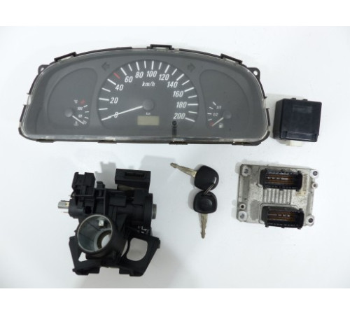 КОМПЬЮТЕР КОМПЛЕКТ OPEL AGILA 1.0 12V WTR.ВЕЛЬПКТ