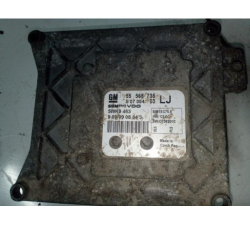 ДРАЙВЕР ДВИГАТЕЛЯ OPEL ASTRA H 1.6 16V 55568735