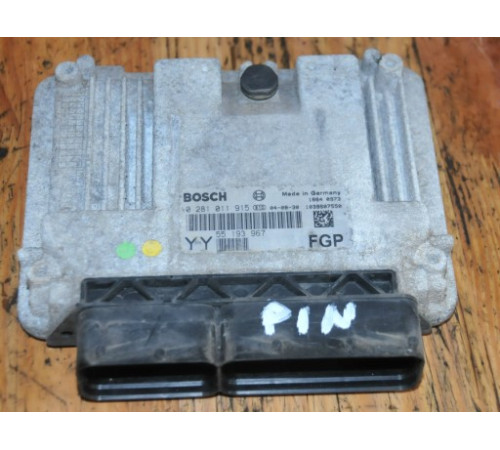 КОМПЬЮТЕР ДВИГАТЕЛЯ OPEL 0281011915 55193967 YY PIN