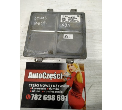 695 ASTRA J 1.6 CDTI КОМПЬЮТЕР ДВИГАТЕЛЯ 55484738