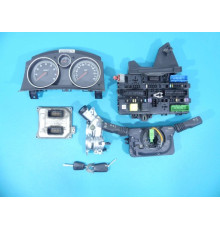 КОМПЬЮТЕР КОМПЛЕКТ OPEL ASTRA III H 3 1.6 16V