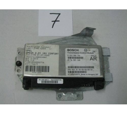 БЛОК УПРАВЛЕНИЯ OPEL OMEGA COMFORT 0260002716 GM96024110
