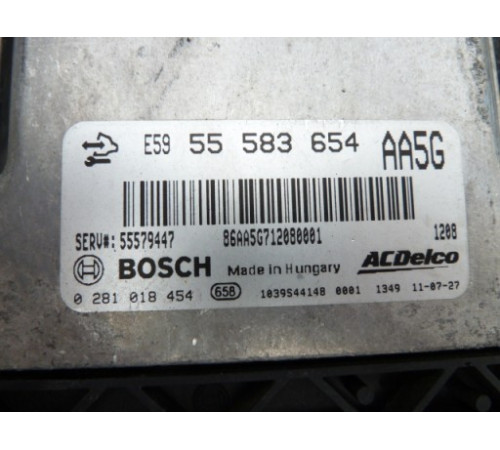 КОМПЬЮТЕР ДРАЙВЕР ДВИГАТЕЛЯ OPEL ASTRA J IV 2.0 CDTI