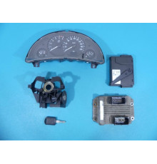 КОМПЬЮТЕР КОМПЛЕКТ OPEL CORSA C 97300097 1.7 CDTI