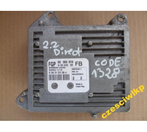 КОМПЬЮТЕР ДВИГАТЕЛЯ OPEL VECTRA C 2.2 DIRECT Z22YH
