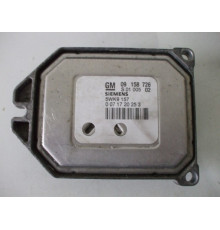 OPEL ZAFIRA 1,8 КОМПЬЮТЕР 09158726 ВЫШЕЛ ИЗ СИСТЕМЫ
