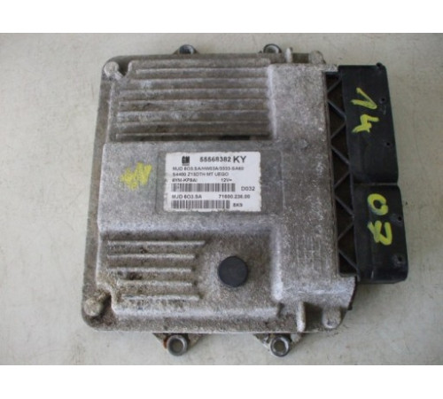 OPEL CORSA D 1,3 CDTI КОМПЬЮТЕР 55568382 KY + PIN