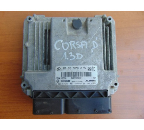 КОМПЬЮТЕР ДВИГАТЕЛЯ OPEL CORSA D 1.3 CDTI 55579015