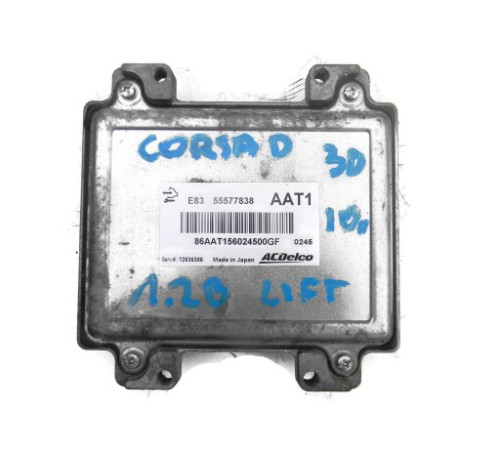 OPEL CORSA D 10R 1.2 компьютер 55577838