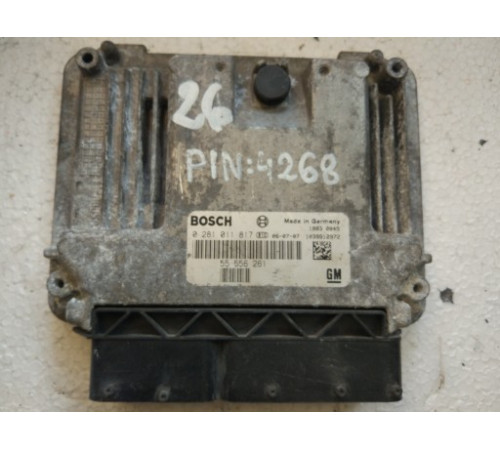 КОМПЬЮТЕР OPEL VECTRA 0281011817 PIN-КОД