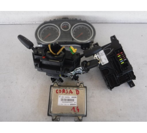 КОМПЬЮТЕРНЫЙ КОМПЛЕКТ OPEL CORSA D 1.4 16V 55583746