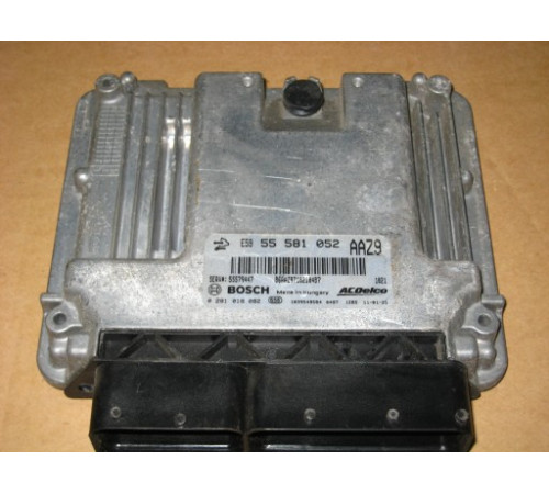 КОМПЬЮТЕР ЭБУ OPEL ASTRA 55581052 0281018082 + PIN