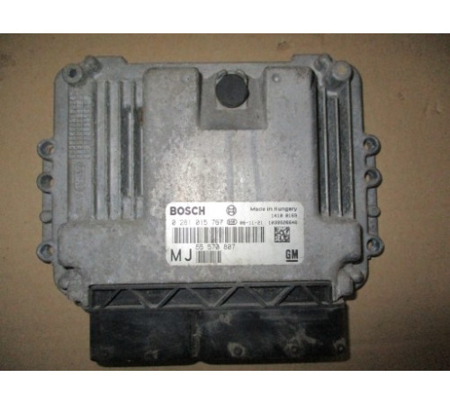 Драйвер компьютер 0281015767 MJ Opel Zafira B
