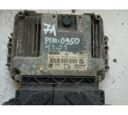 КОМПЬЮТЕР OPEL VECTRA C 0281014196 PIN-КОД