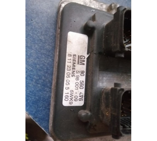 OPEL ASTRA G ZAFIRA 1.8 X18XE1 КОМПЬЮТЕР 90560476
