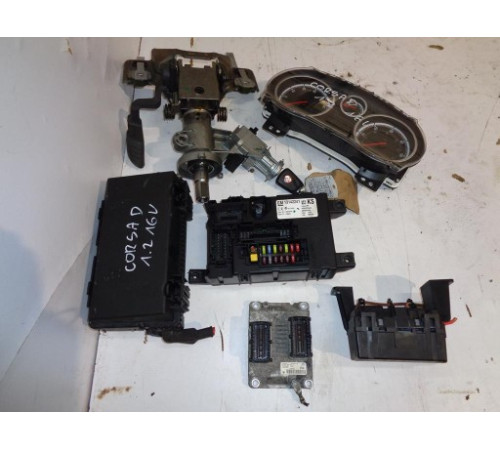КОМПЬЮТЕР ДРАЙВЕР ДВИГАТЕЛЯ OPEL CORSA D 1.2 16V