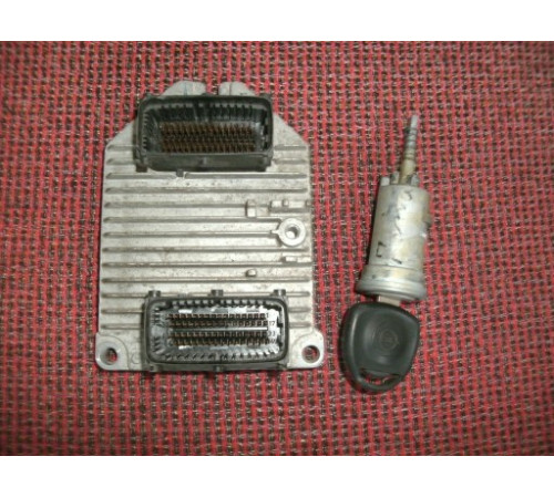 КОМПЬЮТЕР КОМПЛЕКТ OPEL ASTRA 1.8 16 09158670 5WK9153
