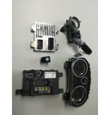 OPEL CORSA D 1.4 16V КОМПЬЮТЕР СТАРТОВЫЙ КОМПЛЕКТ