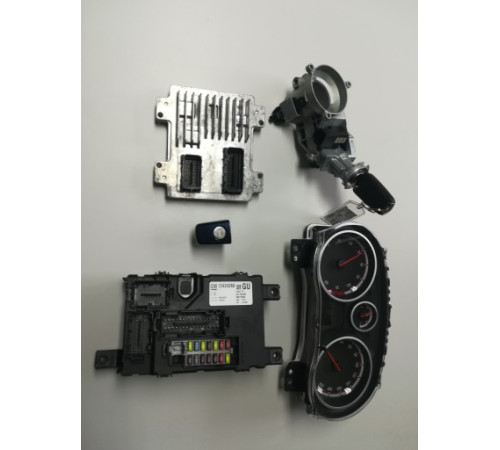 OPEL CORSA D 1.4 16V КОМПЬЮТЕР СТАРТОВЫЙ КОМПЛЕКТ