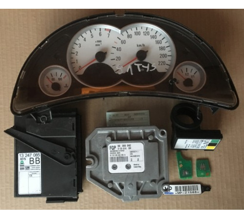 КОМПЬЮТЕР ДРАЙВЕР 55355042 5WK9384 OPEL TIGRA B