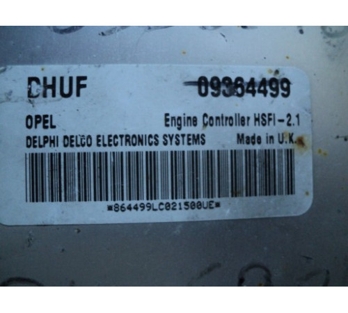 09364499 DHFU ДРАЙВЕР ДВИГАТЕЛЯ OPEL ASTRA II 1.4