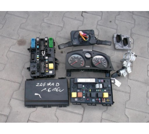 КОМПЬЮТЕР ДВИГАТЕЛЯ Z16XEP OPEL ZAFIRA B 1.6 16V