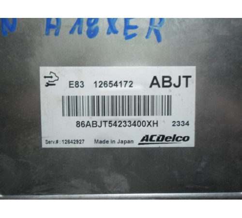 OPEL INSIGNIA 1.8 КОМПЬЮТЕР ДВИГАТЕЛЯ 12654172 ABJT