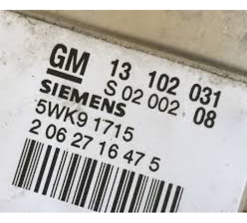 КОМПЬЮТЕР OPEL VECTRA C Z18XEL 13102031