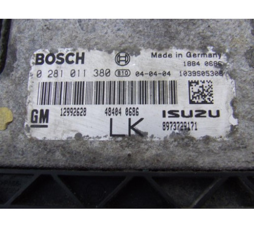 OPEL ASTRA III H компьютер 1.7 CDTI GM 12992628