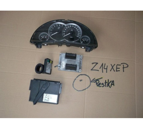 КОМПЬЮТЕР ДВИГАТЕЛЯ Z14XEP OPEL TIGRA B 1.4 16V-H-