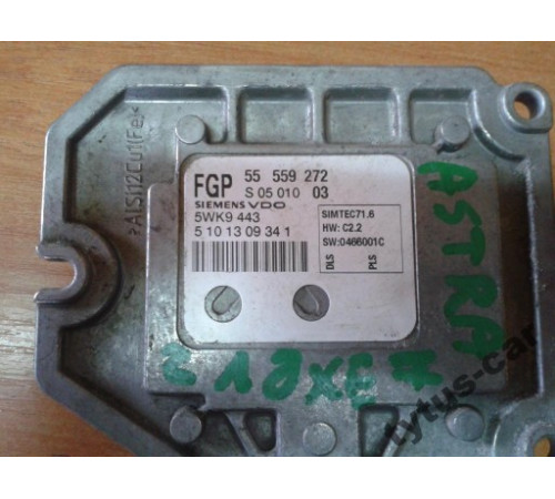 Opel Astra H III компьютер Z18 XE FGP 55559272