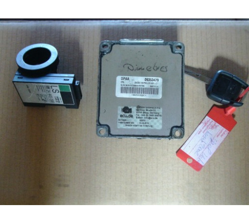 блок управления двигателя Opel DPAA 09353479